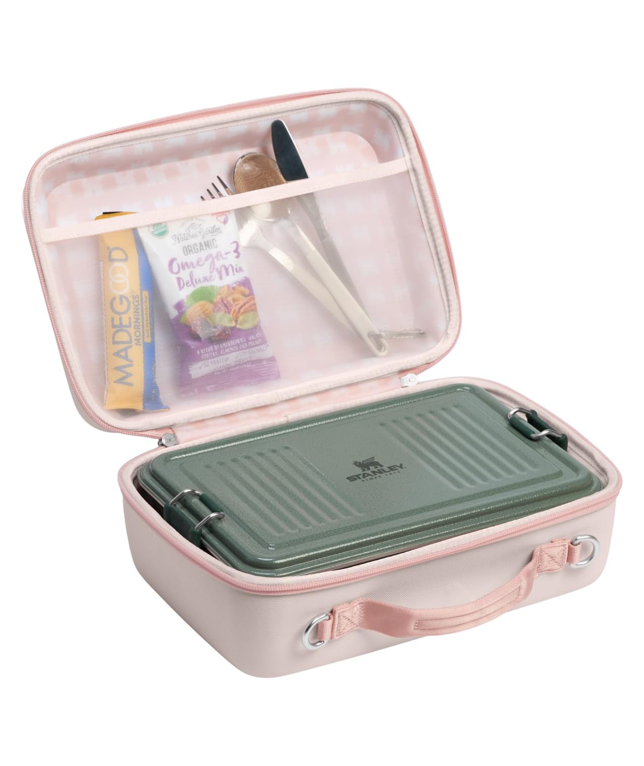 STANLEY All Day Mini Lunch Box | 4.2-quart | EVA Insulated Lunch Bag | Crush Resistant | Adjustable Strap | BPA-Free | Lilac