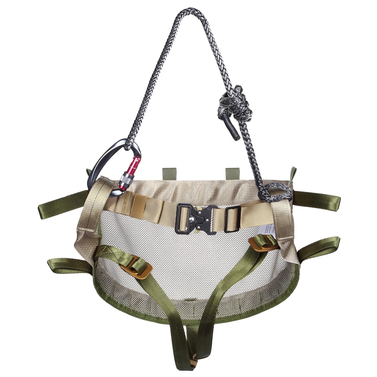 LUCKY CLOVER Tree Saddle, The Original Hunting Saddle, Lightweight Tree Saddle, Comfortable Tree Saddle Hunting System Accessories, Includes Adjustable Bridge, Essential Tree Stand Accessories