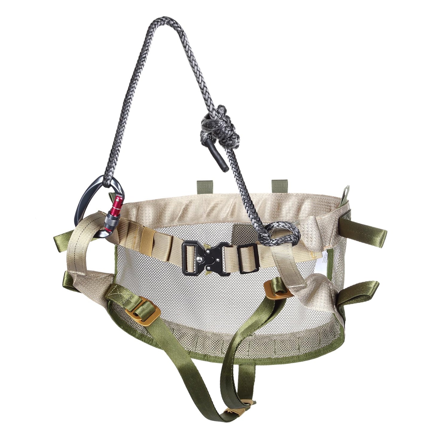 LUCKY CLOVER Tree Saddle, The Original Hunting Saddle, Lightweight Tree Saddle, Comfortable Tree Saddle Hunting System Accessories, Includes Adjustable Bridge, Essential Tree Stand Accessories