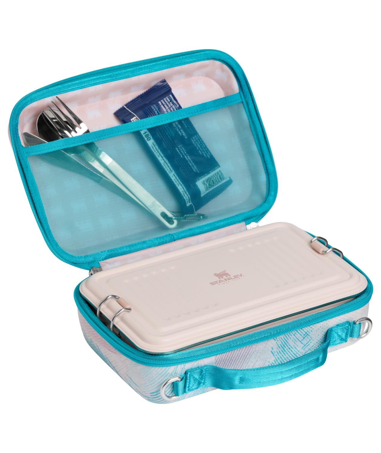 STANLEY All Day Mini Lunch Box | 4.2-quart | EVA Insulated Lunch Bag | Crush Resistant | Adjustable Strap | BPA-Free | Lilac