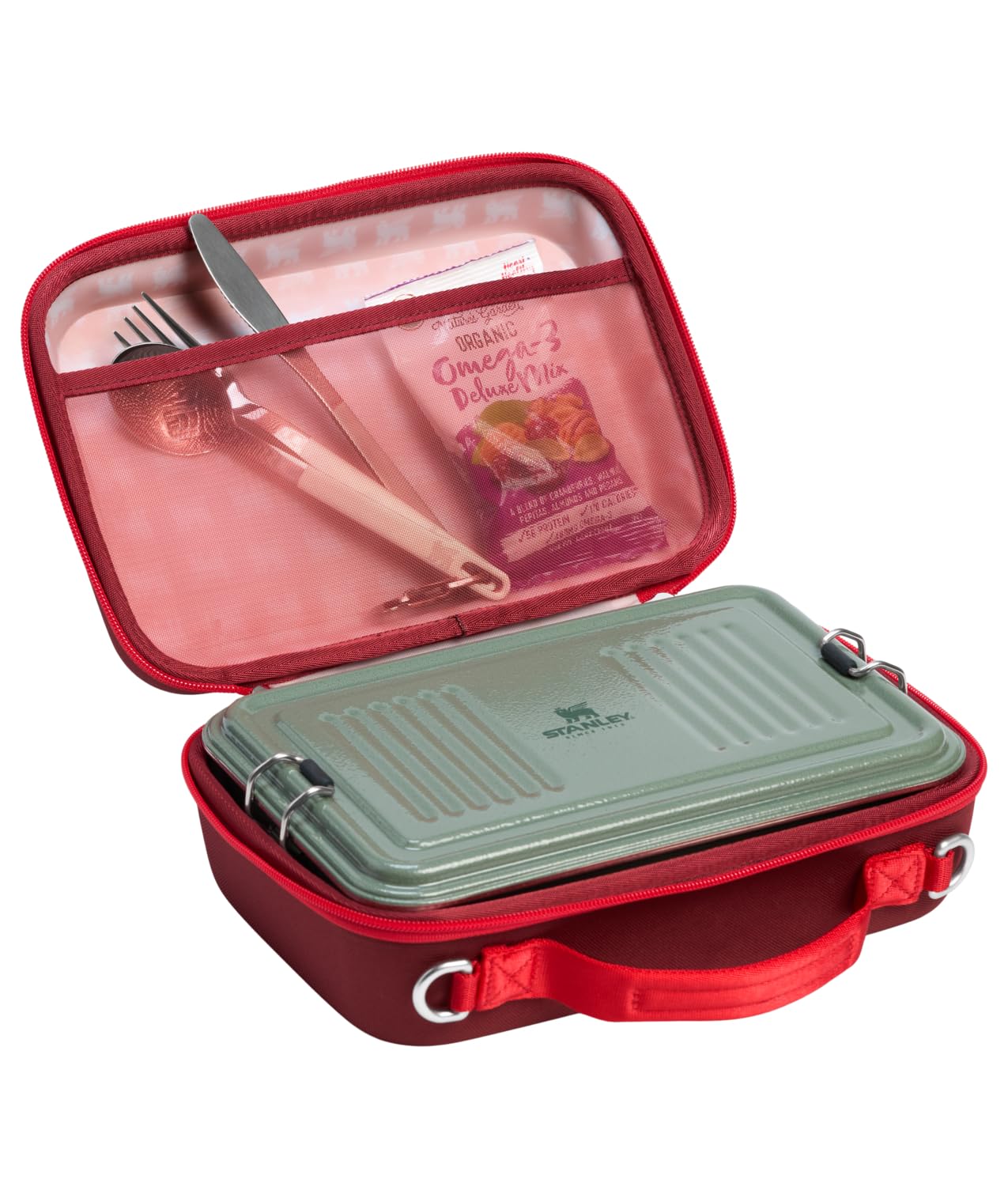 STANLEY All Day Mini Lunch Box | 4.2-quart | EVA Insulated Lunch Bag | Crush Resistant | Adjustable Strap | BPA-Free | Lilac