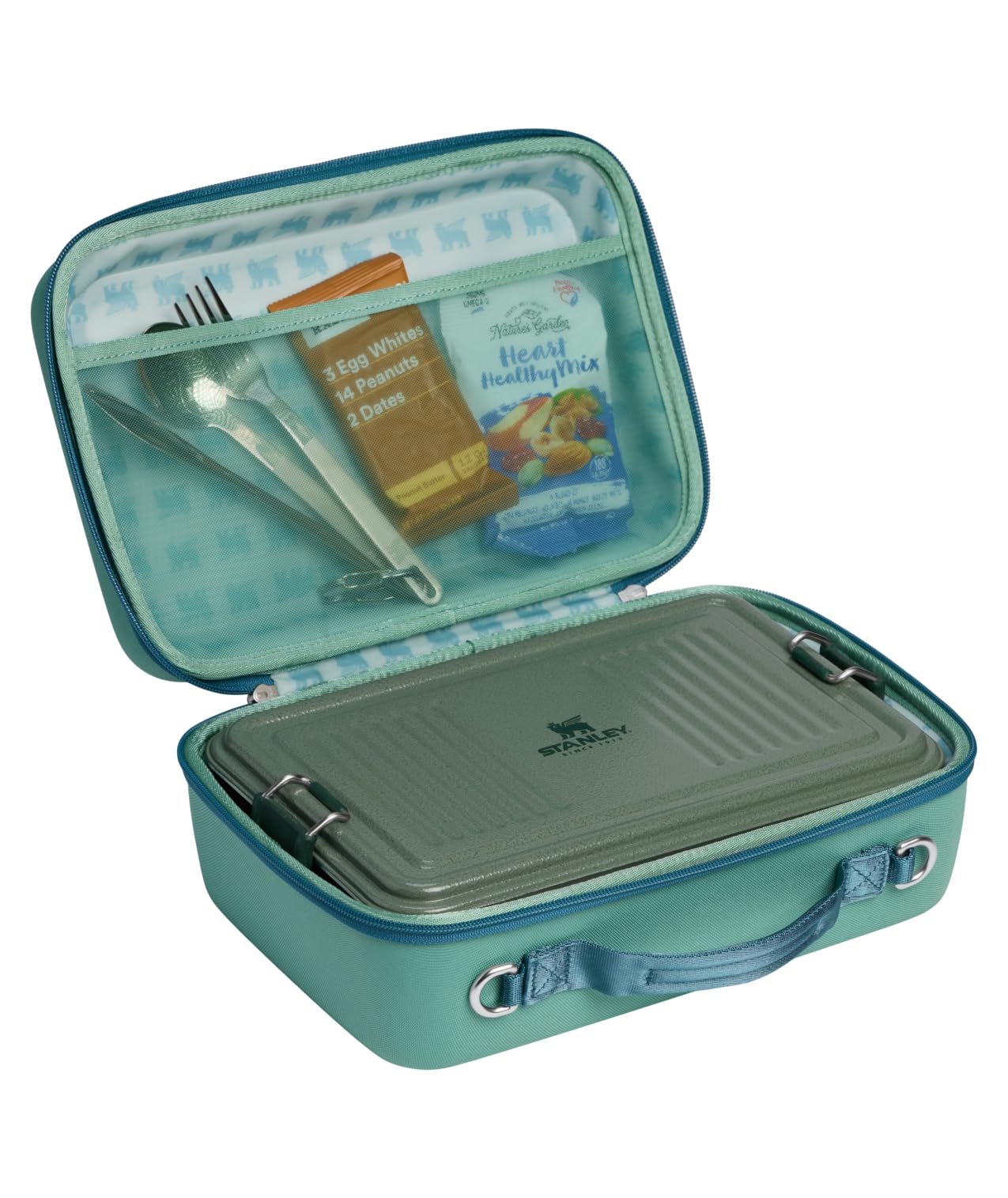 STANLEY All Day Mini Lunch Box | 4.2-quart | EVA Insulated Lunch Bag | Crush Resistant | Adjustable Strap | BPA-Free | Lilac