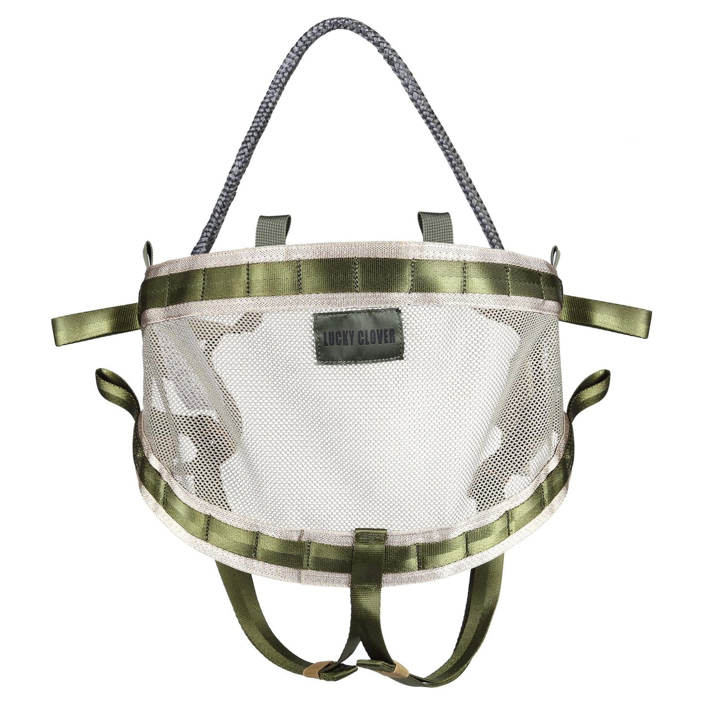 LUCKY CLOVER Tree Saddle, The Original Hunting Saddle, Lightweight Tree Saddle, Comfortable Tree Saddle Hunting System Accessories, Includes Adjustable Bridge, Essential Tree Stand Accessories